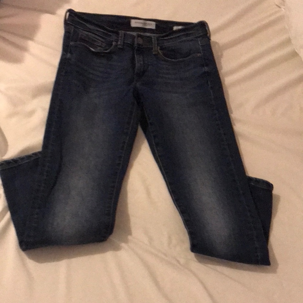 Banana Republic petite denim skinny jeans